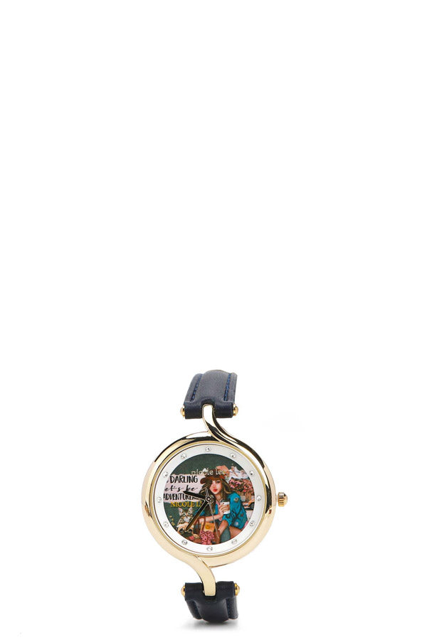 Small classic clock of eternity