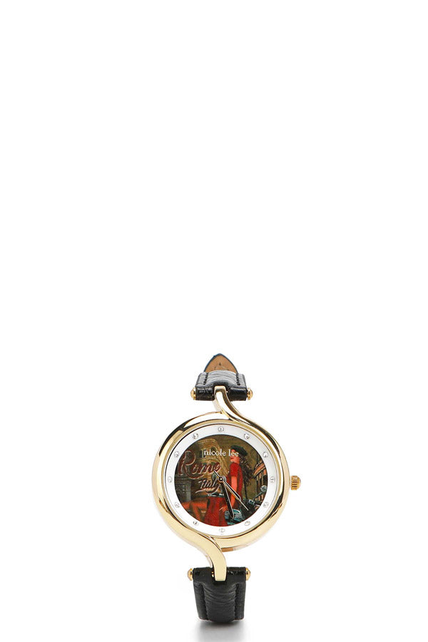 Small classic clock of eternity