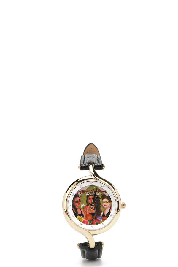 Small classic clock of eternity