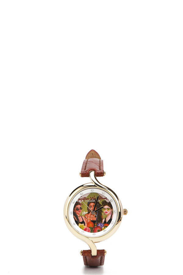 Small classic clock of eternity