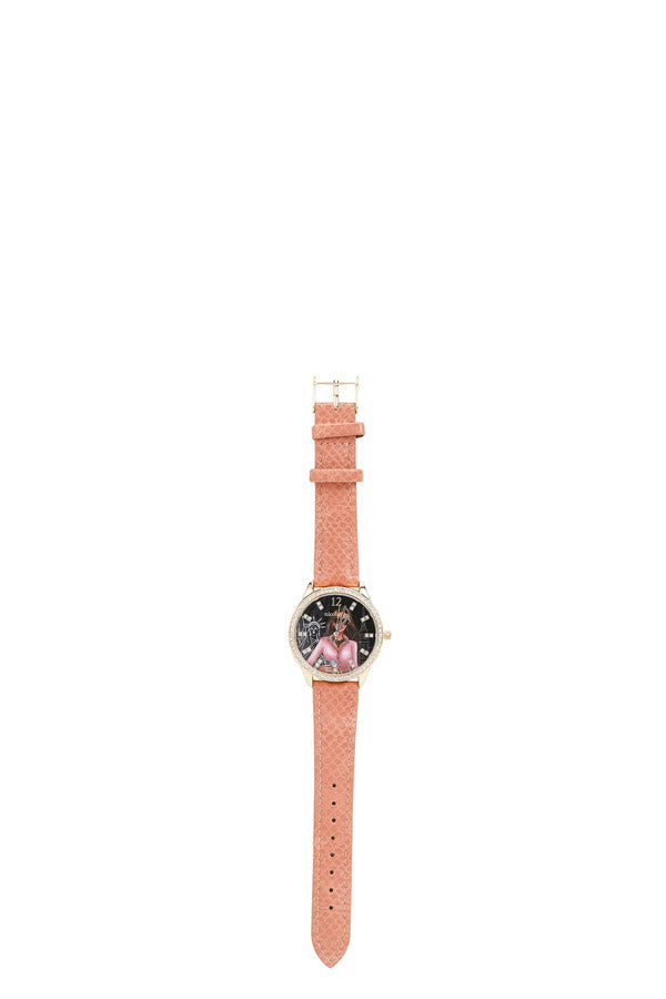Classic diamond watch