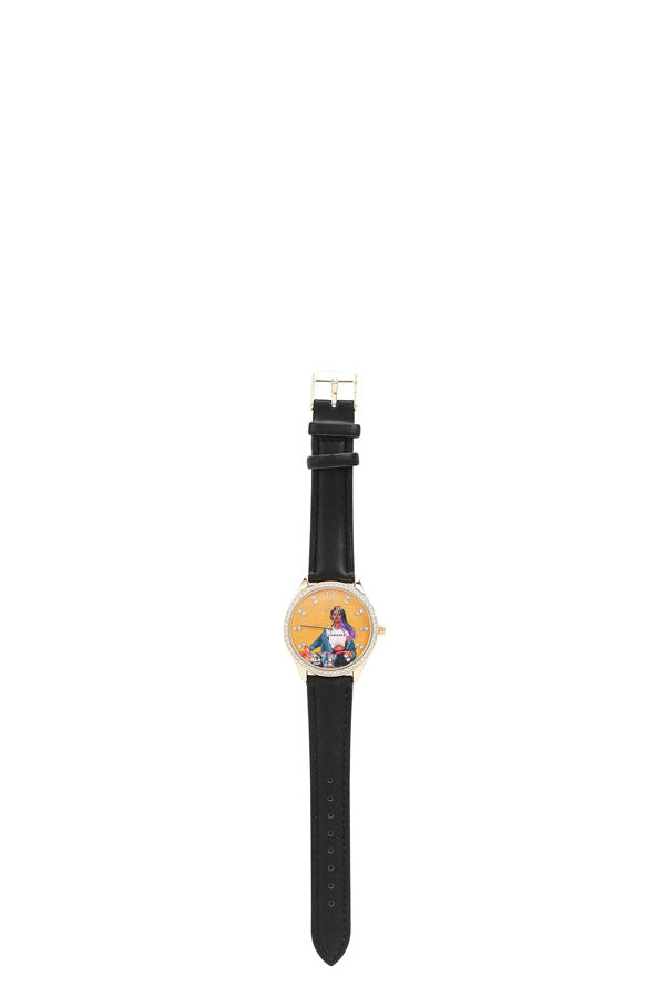 Classic diamond watch
