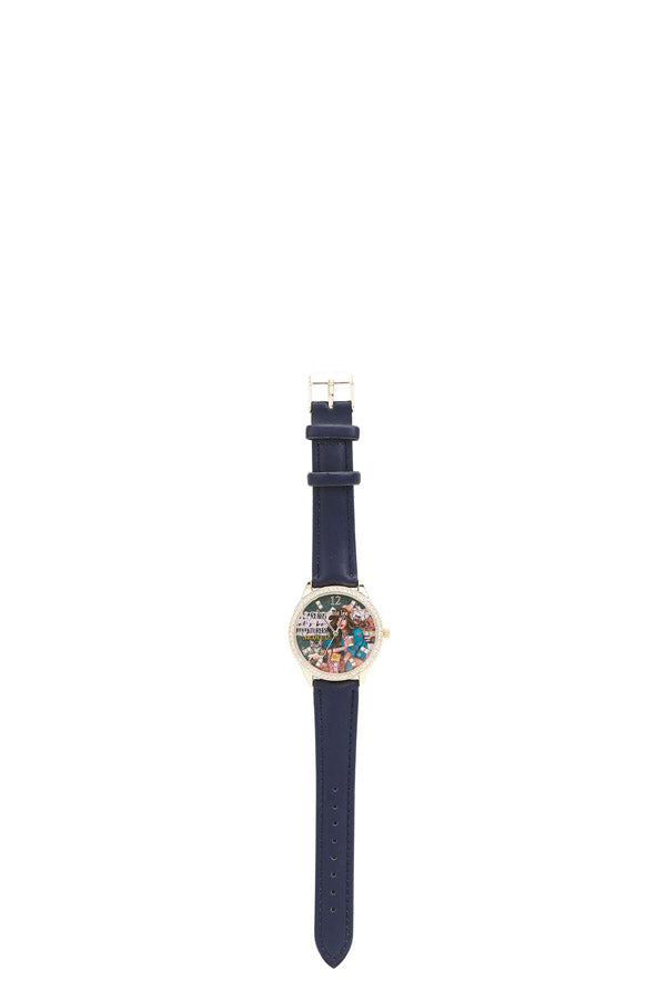Classic diamond watch