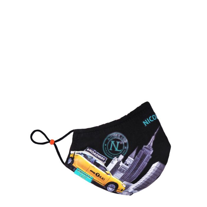 Mask/cover with synthetic filter print